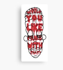 Burger Brains! - "Would you like fries with that" Canvas Print