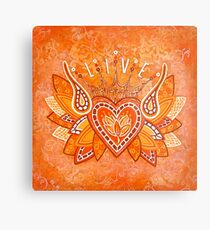 LIVE Metal Print