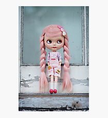 Window to the pink soul Photographic Print