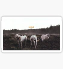 FOXING- album artwork Sticker