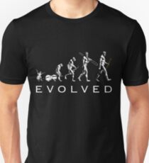 Camiseta unisex Evolución del Clarinete