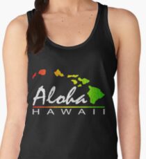 ALOHA - Hawaiian Islands (vintage distressed design) Women's Tank Top