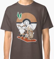 Pokemon Growlithe & Arcanine Classic T-Shirt