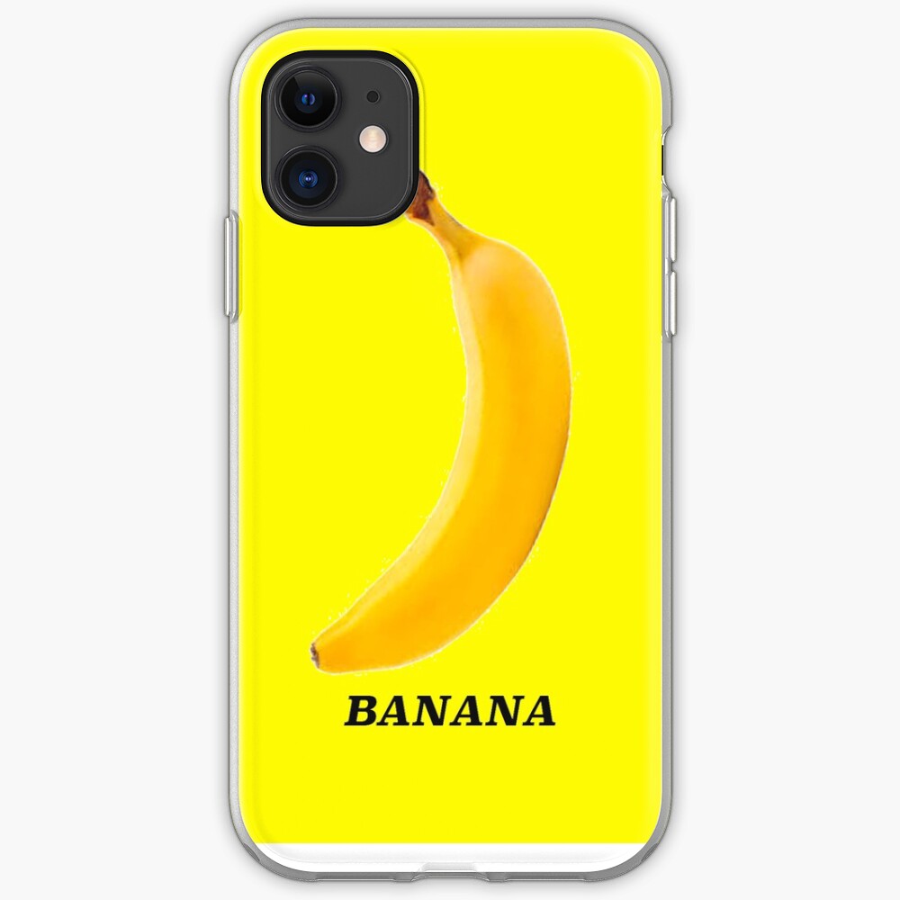 "Banana Phone Case" iPhone Case & Cover by Britishguy911 Redbubble