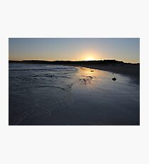 Beach Sunset Landscape Photographic Print