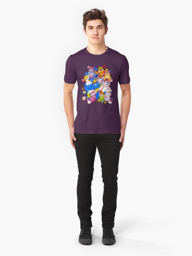 Alternate view of Popples - Group - Color Slim Fit T-Shirt