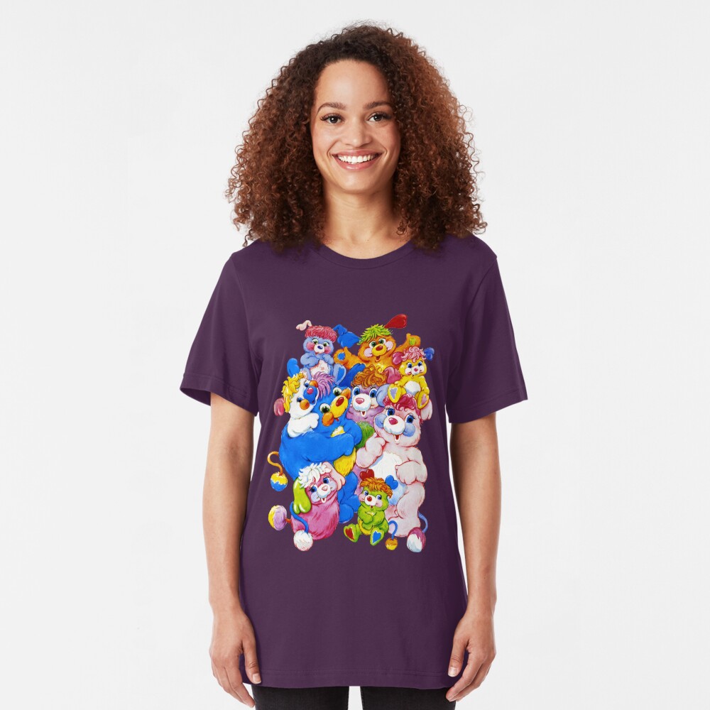 Popples - Group - Color Slim Fit T-Shirt