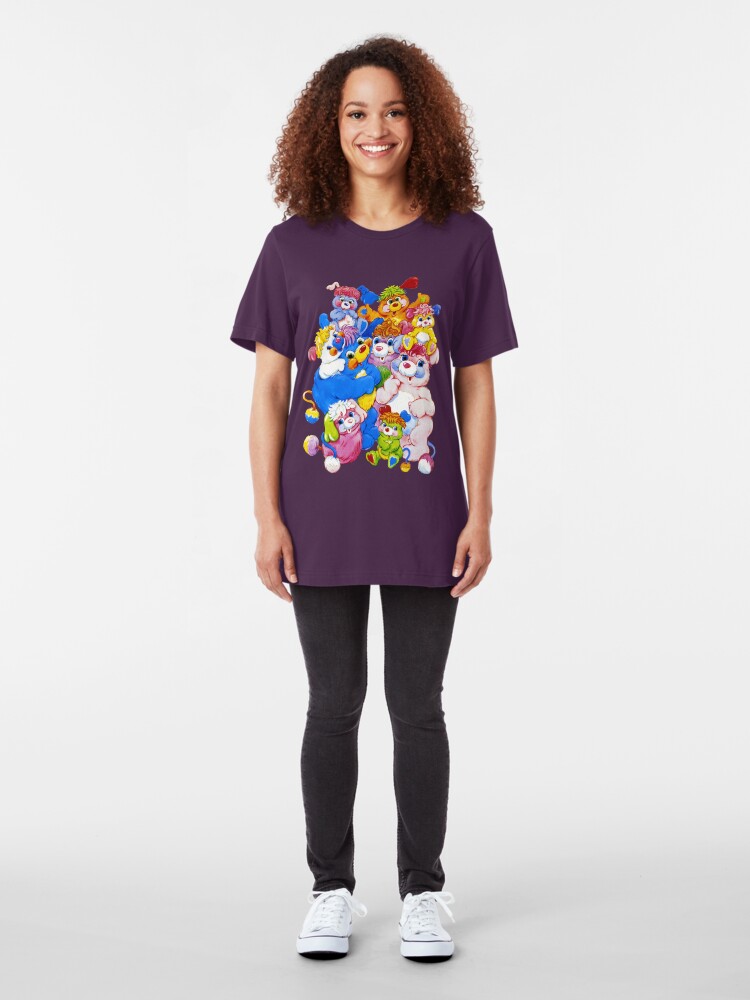 Alternate view of Popples - Group - Color Slim Fit T-Shirt
