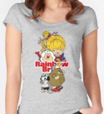 Rainbow Brite - Group Logo #1 - Color Women's Fitted Scoop T-Shirt
