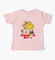 Rainbow Brite - Group - Rainbow & Twink - Large - Color Baby Tee