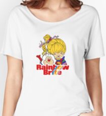 Rainbow Brite - Group - Rainbow & Twink - Small - Color Women's Relaxed Fit T-Shirt