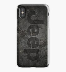 Jeep rock logo iPhone Case