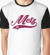Metz style Baseball Graphic T-Shirt