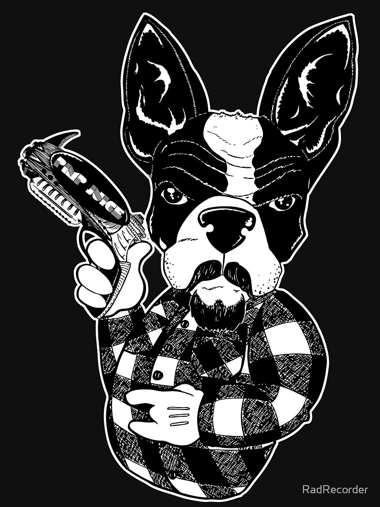 "French Bulldog Gangster" Tshirt by RadRecorder Redbubble