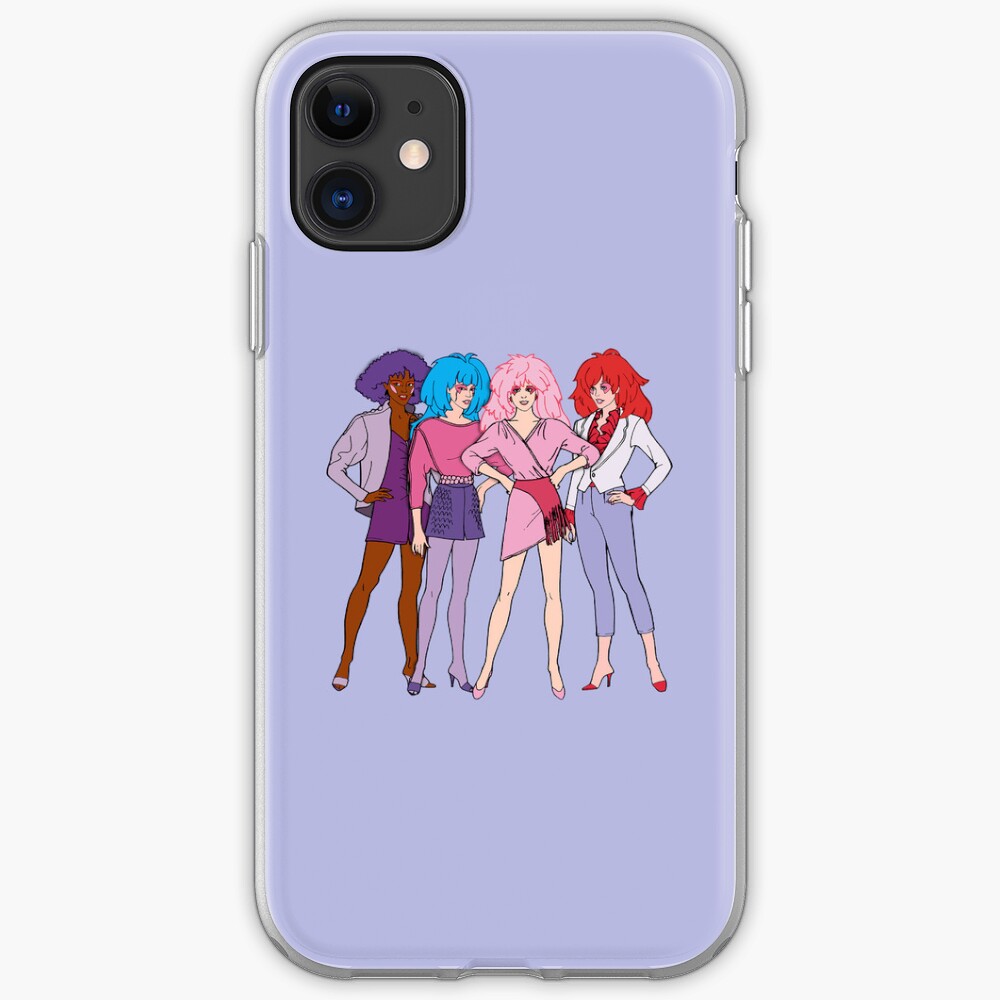 "Jem and The Holograms Group 1 Purple Tablet & Phone Cases" iPhone