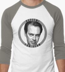 Steve Buscemi Fan Club Men's Baseball ¾ T-Shirt