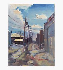 Behind the City of Craig Photographic Print