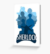 Sherlock ~ A Study to the Fall Greeting Card