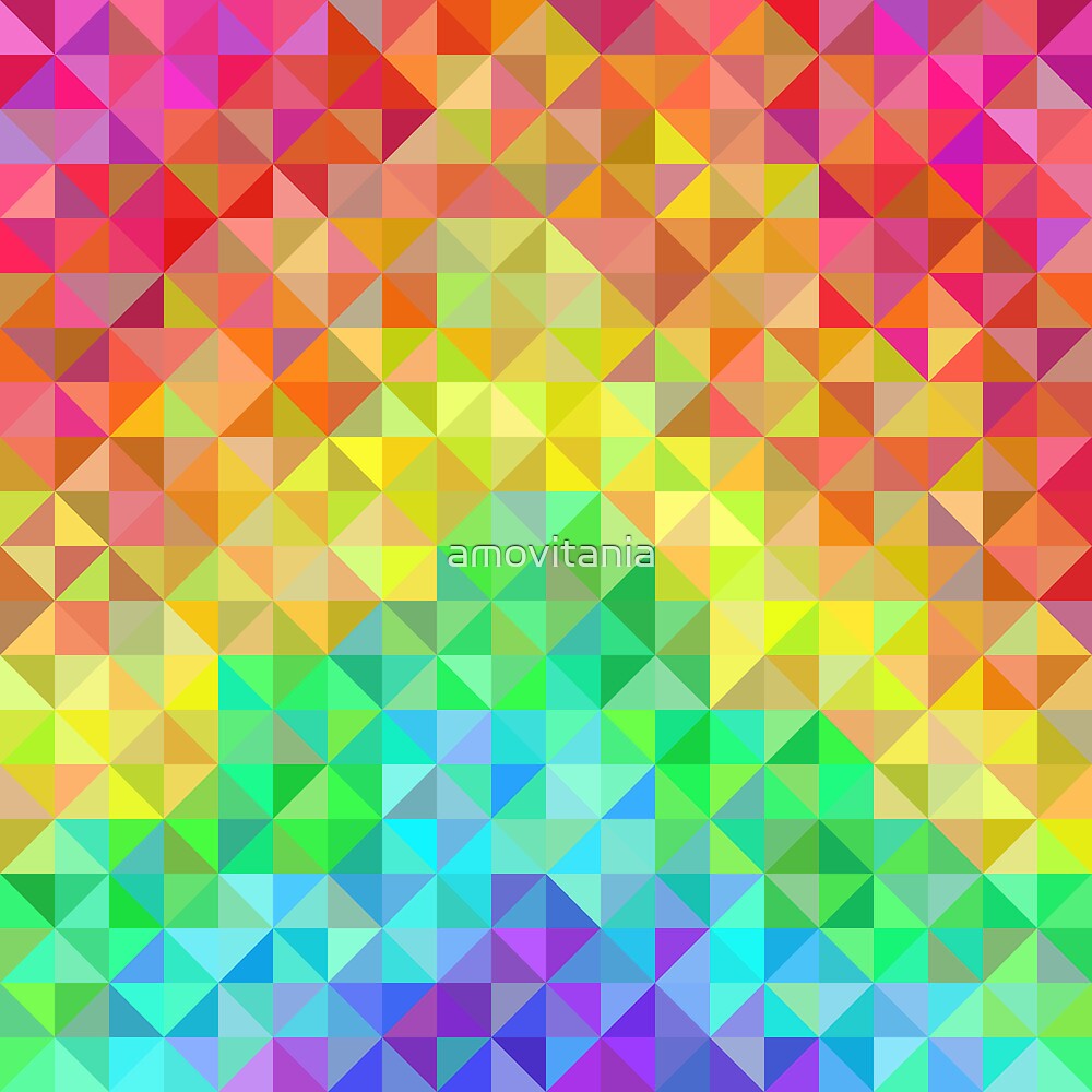 "Abstract spectrum background from rainbow triangles" by 