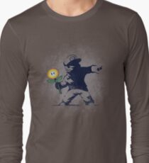 Banksy flower Long Sleeve T-Shirt