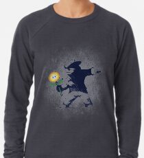 Banksy Blume Leichter Pullover