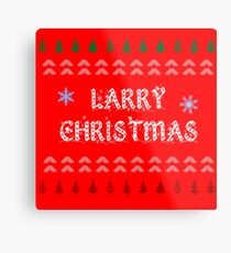 Larry Christmas Metal Print
