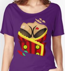 Moxxi - Red Women's Relaxed Fit T-Shirt