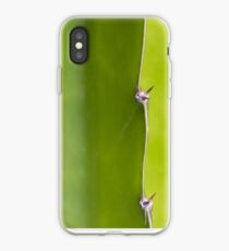 Fresh green Cactus Macro - Yellow / Green iPhone Case