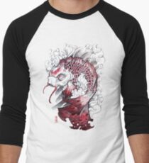 shigeki.zumi: tattoo sketchbook: 008 Men's Baseball ¾ T-Shirt