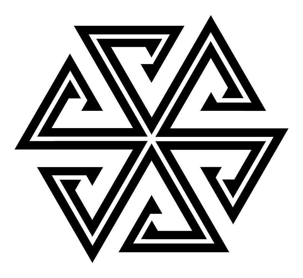 "Hexagon Star Tattoo" by lucid-reality | Redbubble