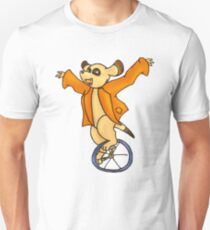 Meerkat withUnicycle Unisex T-Shirt