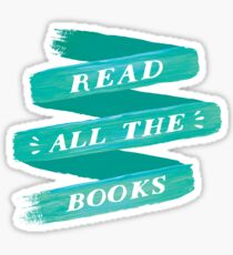 Pegatina LEA TODOS LOS LIBROS