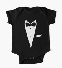 Tuxedo One Piece - Short Sleeve