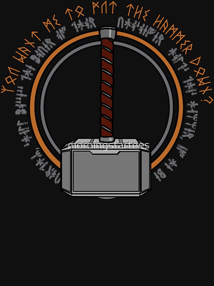 "Hammer it home" Tshirt by morningstartees Redbubble