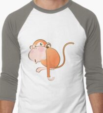Funny Monkey Men's Baseball ¾ T-Shirt