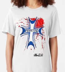 Prime Time Bloody Cross Slim Fit T-Shirt