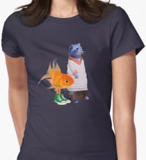 The Amazing World of Gumball in real life Women's Fitted T-Shirt