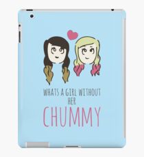 What's A Girl Without Her Chummy iPad Case/Skin