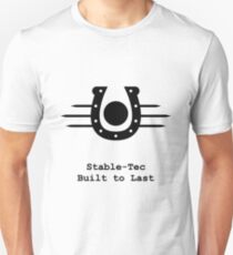 Stable-Tec: Built to Last Unisex T-Shirt