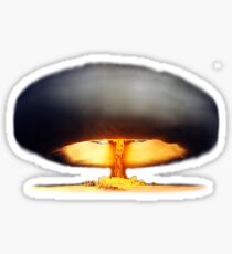 Nuclear Explosion Sticker