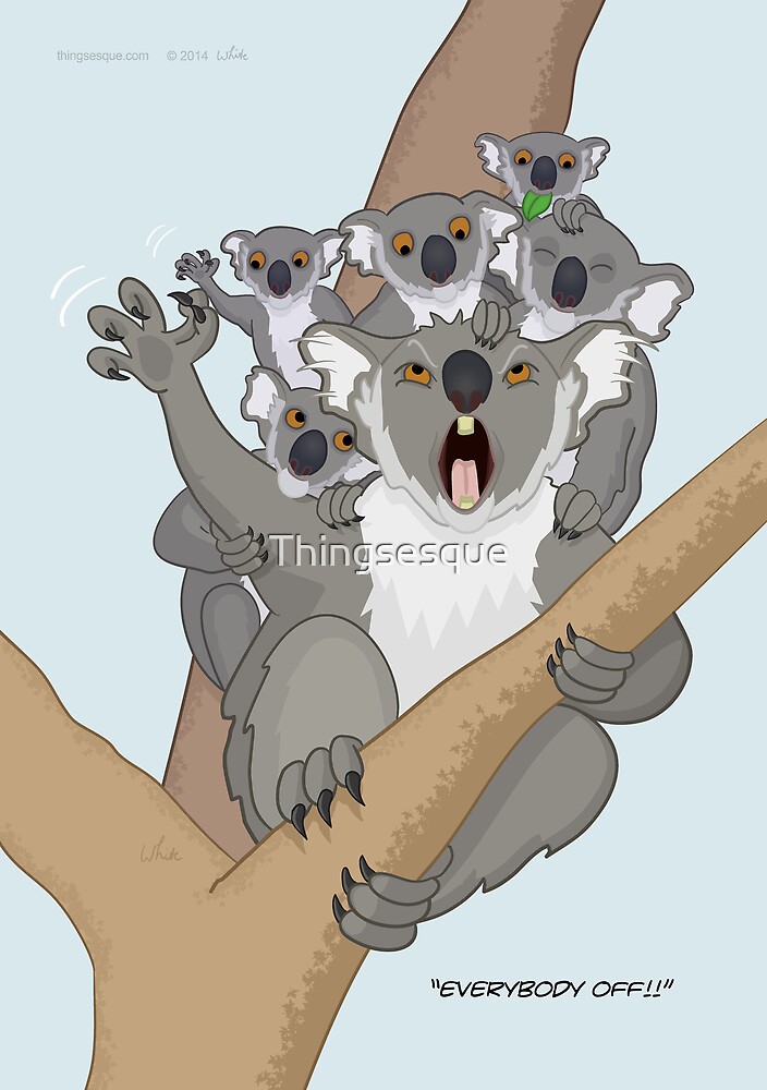 Unbearable Koalas by Thingsesque
