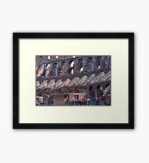 Un pedazo de historia........................ Framed Print