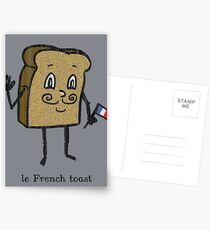 le French toast Postcards