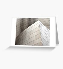 Disney Concert Hall Architecture I Greeting Card
