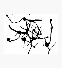 DANCING BRUSH Photographic Print