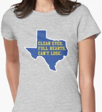Clear Eyes, Full Hearts, Can't Lose – Friday Night Lights Women's Fitted T-Shirt
