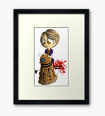 Exterminate the rude Framed Print