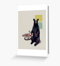Sommerbär Grußkarte