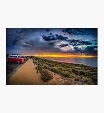 Surfer Sunrise, Bells Beach Photographic Print