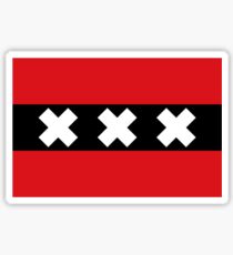 Flag of Amsterdam Sticker